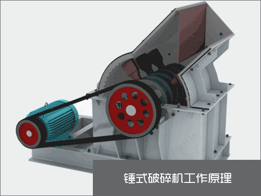錘式破碎機工作原理